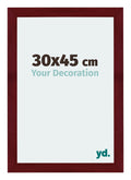 Mura MDF Photo Frame 30x45cm Winered Wiped Front Size | Yourdecoration.com