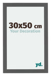 Mura MDF Photo Frame 30x50cm Anthracite Size | Yourdecoration.com