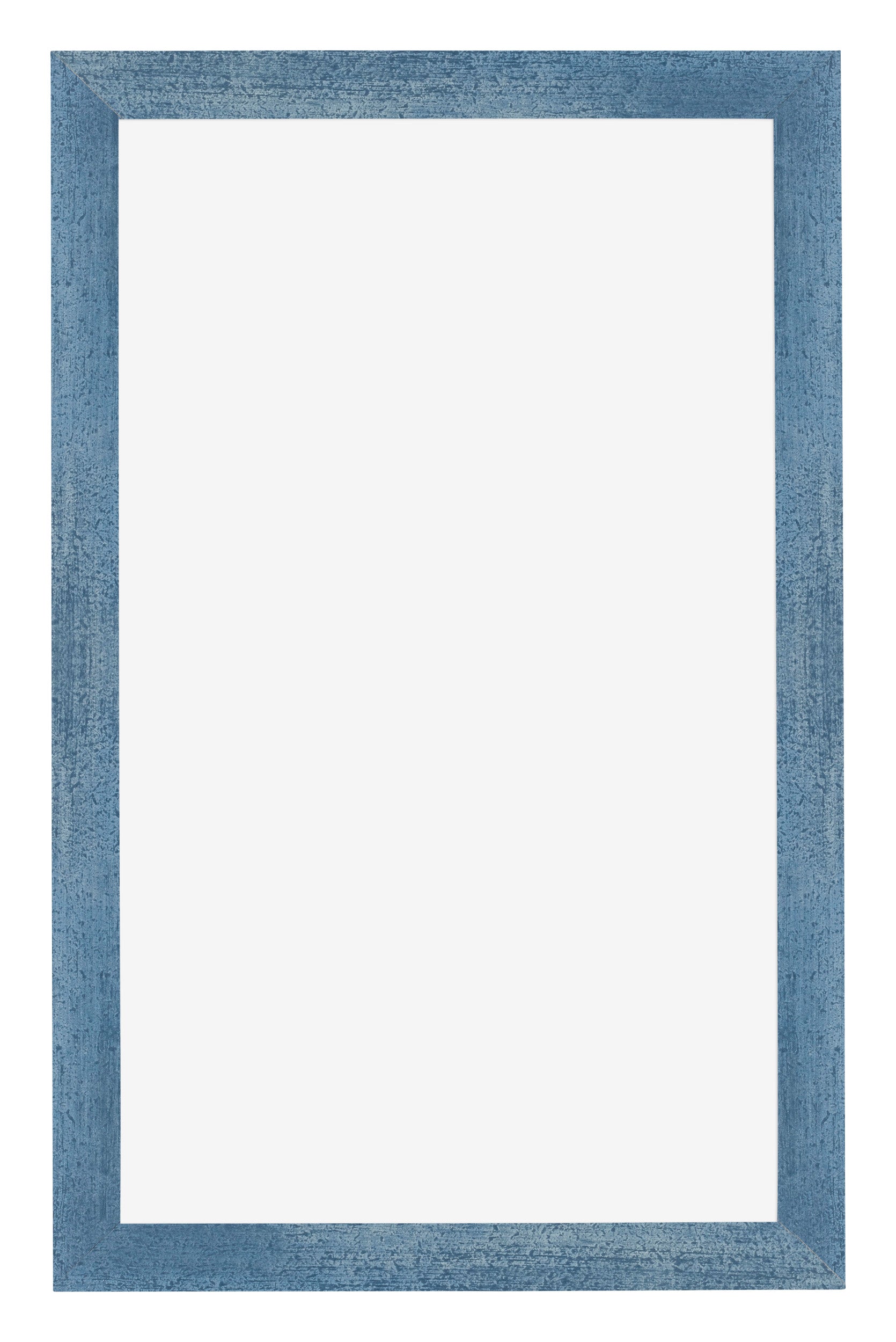 Mura MDF Photo Frame 30x50cm Bright Blue Swept Front | Yourdecoration.com