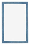 Mura MDF Photo Frame 30x50cm Bright Blue Swept Front | Yourdecoration.com