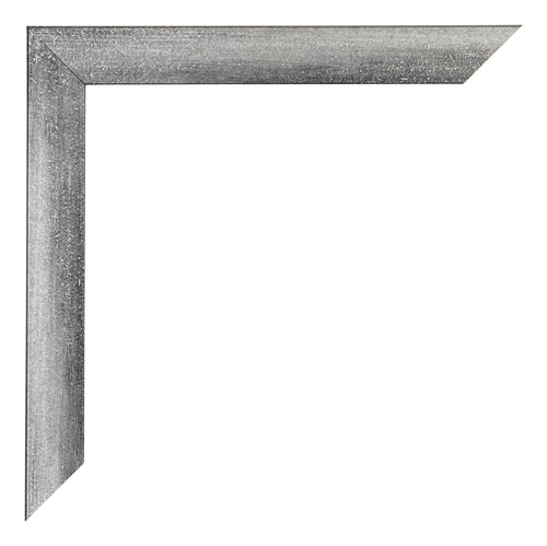 Mura MDF Photo Frame 30x50cm Gray Wiped Detail Corner | Yourdecoration.com