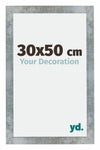 Mura MDF Photo Frame 30x50cm Iron Swept Front Size | Yourdecoration.com