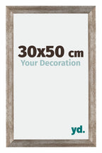 Mura MDF Photo Frame 30x50cm Metal Vintage Front Size | Yourdecoration.com