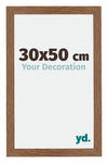 Mura MDF Photo Frame 30x50cm Oak Rustic Front Size | Yourdecoration.com