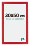 Mura MDF Photo Frame 30x50cm Red Front Size | Yourdecoration.com