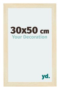 Mura MDF Photo Frame 30x50cm Sand Wiped Front Size | Yourdecoration.com