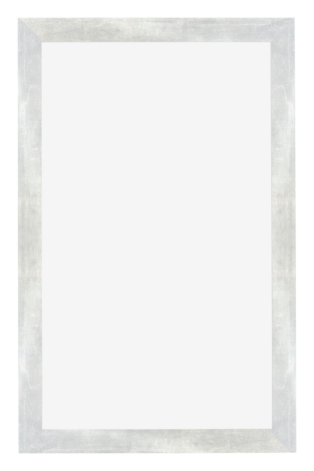 Mura MDF Photo Frame 30x50cm Silver Glossy Vintage Front | Yourdecoration.com