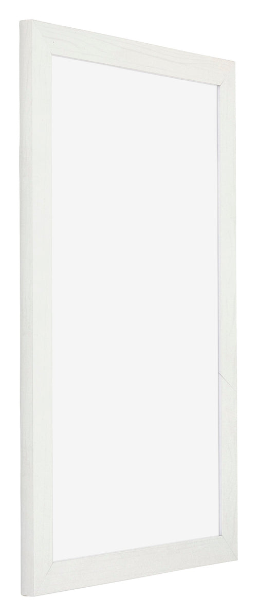 Mura MDF Photo Frame 30x50cm White Wiped Front Oblique | Yourdecoration.com