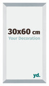 Mura MDF Photo Frame 30x60cm Aluminum Brushed Front Size | Yourdecoration.com