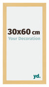 Mura MDF Photo Frame 30x60cm Beech Design Front Size | Yourdecoration.com