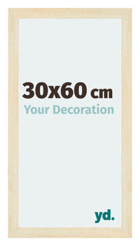 Mura MDF Photo Frame 30x60cm Sand Wiped Front Size | Yourdecoration.com