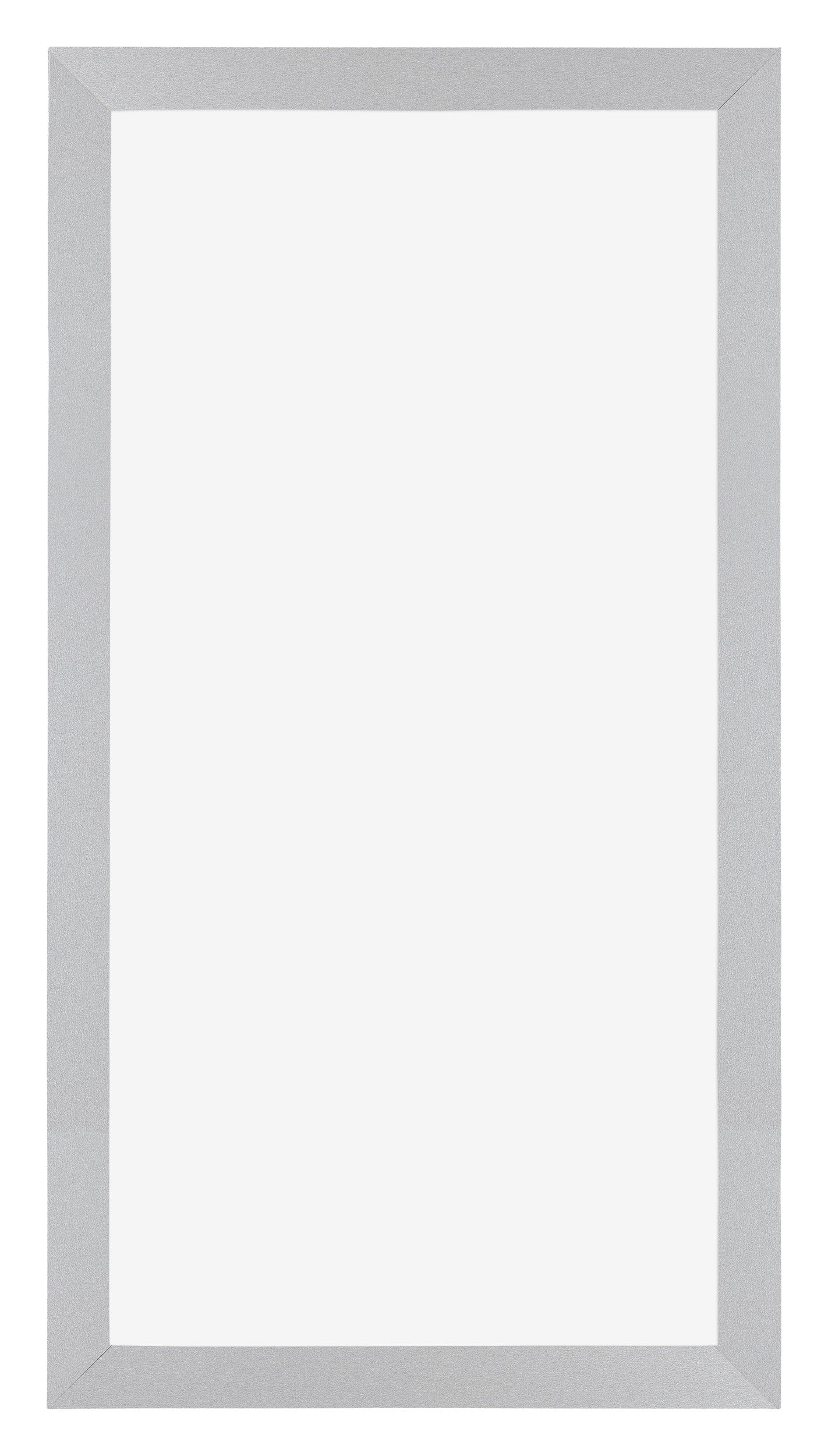 Mura MDF Photo Frame 30x60cm Silver Matte Front | Yourdecoration.com