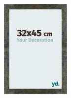 Mura MDF Photo Frame 32x45cm Gold Shiny Front Size | Yourdecoration.com