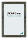 Mura MDF Photo Frame 32x45cm Gold Shiny Front Size | Yourdecoration.com