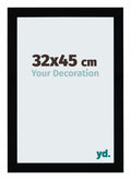 Mura MDF Photo Frame 32x45cm Noir Brillant Front Size | Yourdecoration.com