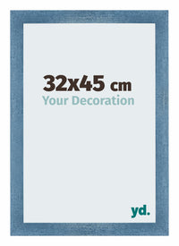 Mura MDF Photo Frame 32x45cm Walnut Dark Front Size | Yourdecoration.com