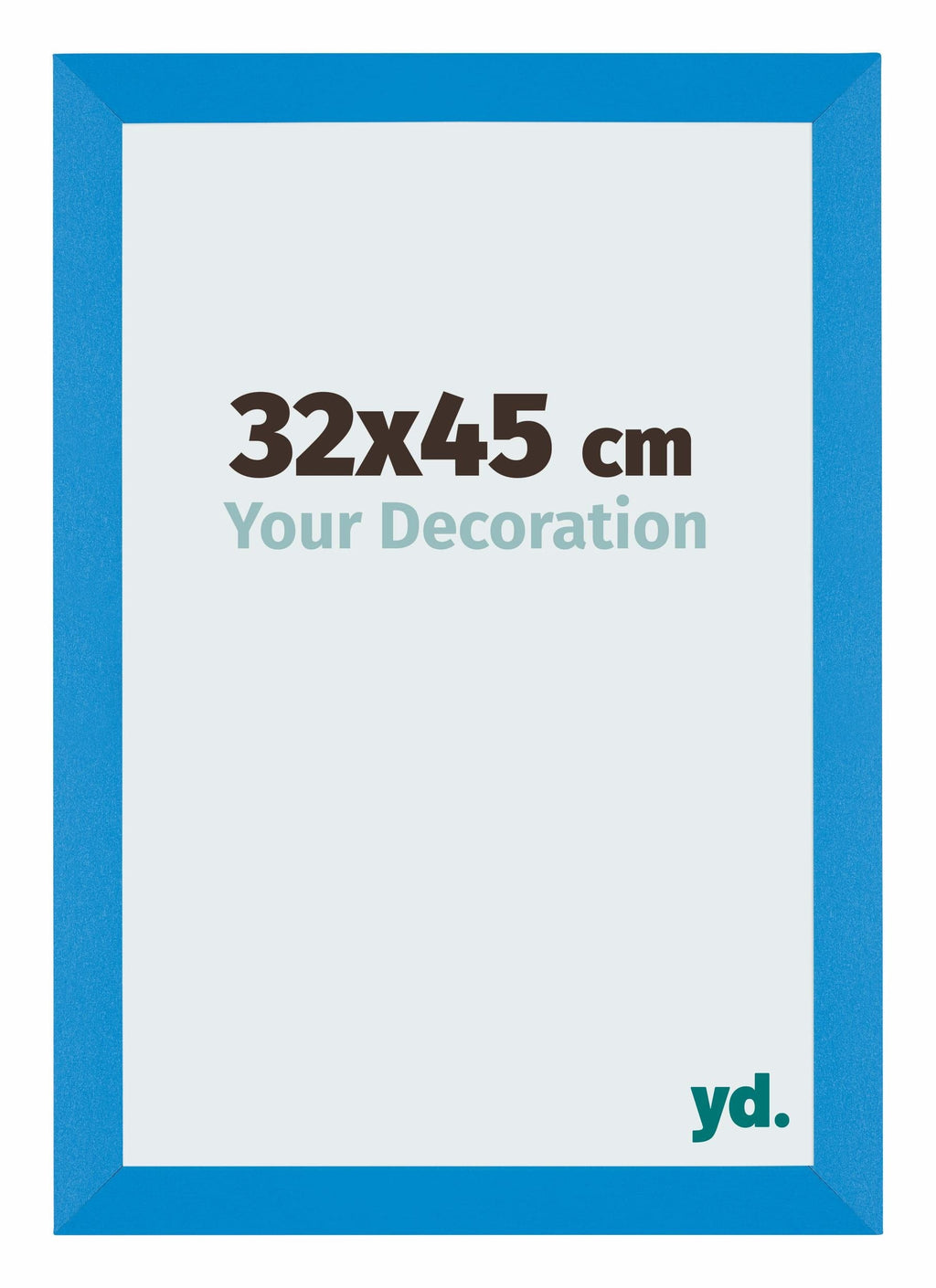 Mura MDF Photo Frame 32x45cm Walnut Dark Front Size | Yourdecoration.com