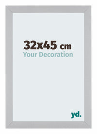 Mura MDF Photo Frame 32x45cm White High Gloss Front Size | Yourdecoration.com