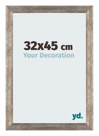 Mura MDF Photo Frame 32x45cm White Matte Front Size | Yourdecoration.com