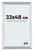 Mura MDF Photo Frame 33x48cm Aluminium Brossé Front Size | Yourdecoration.com