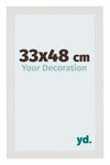 Mura MDF Photo Frame 33x48cm Blanc Mat Front Size | Yourdecoration.com