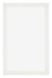 Mura MDF Photo Frame 33x48cm Blanc Patiné Front | Yourdecoration.com