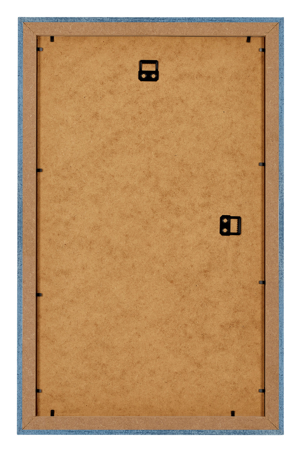 Mura MDF Photo Frame 33x48cm Bleu Brillant Patiné Back | Yourdecoration.com