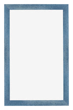 Mura MDF Photo Frame 33x48cm Bleu Brillant Patiné Front | Yourdecoration.com