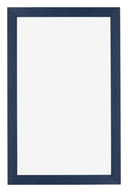 Mura MDF Photo Frame 33x48cm Bleu Foncé Patiné Front | Yourdecoration.com