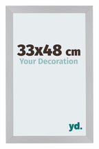 Mura MDF Photo Frame 33x48cm Gris Clair Front Size | Yourdecoration.com