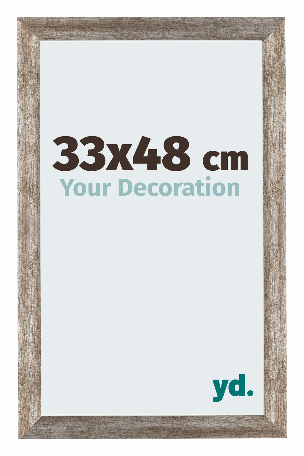Mura MDF Photo Frame 33x48cm Métal Vintage Front Size | Yourdecoration.com