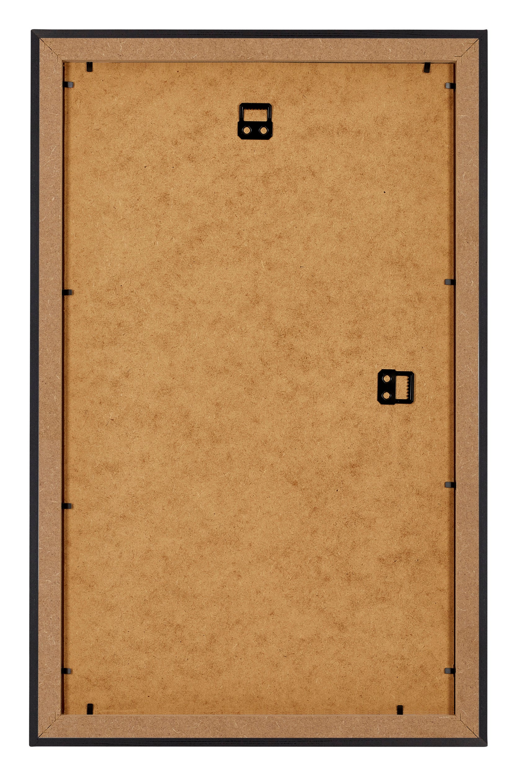 Mura MDF Photo Frame 33x48cm Noir Grain De Bois Back | Yourdecoration.com