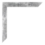 Mura MDF Photo Frame 33x98cm Argent Brillant Vintage Detail Corner | Yourdecoration.com
