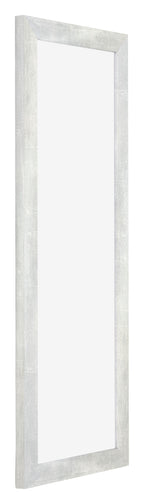 Mura MDF Photo Frame 33x98cm Argent Brillant Vintage Front Oblique | Yourdecoration.com