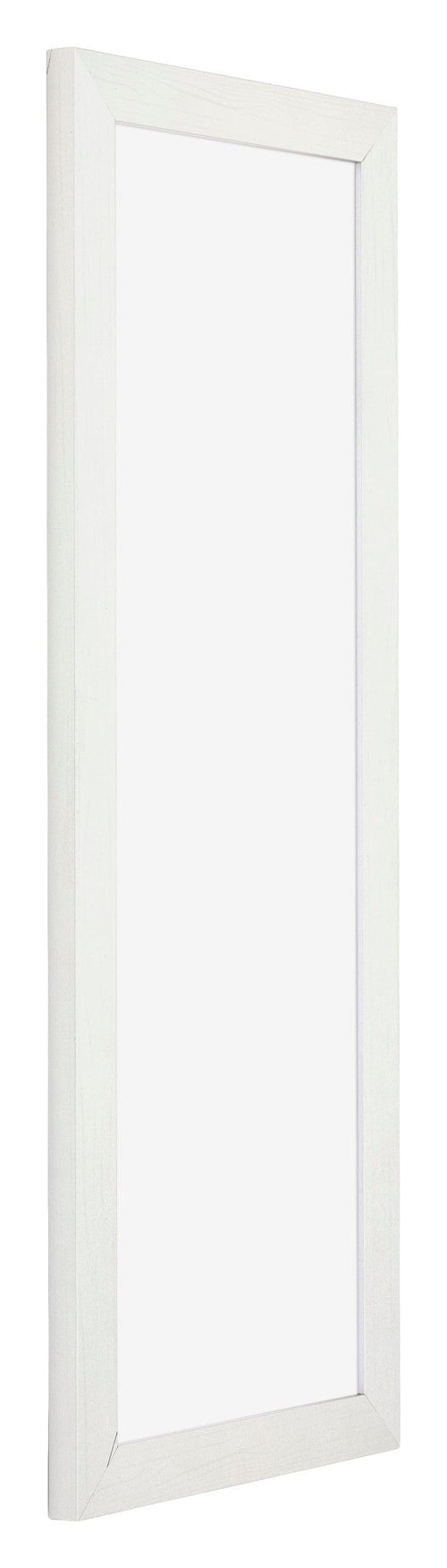 Mura MDF Photo Frame 33x98cm Blanc Patiné Front Oblique | Yourdecoration.com