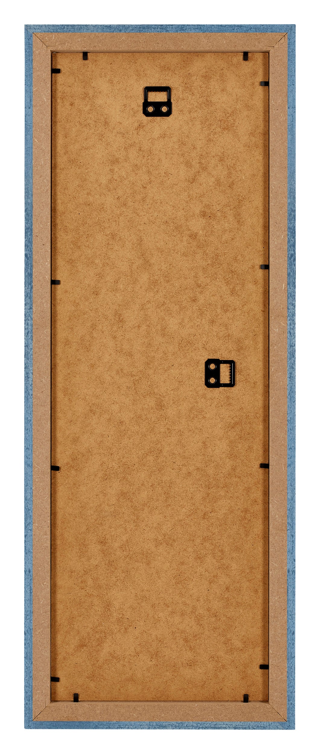 Mura MDF Photo Frame 33x98cm Bleu Brillant Patiné Back | Yourdecoration.com