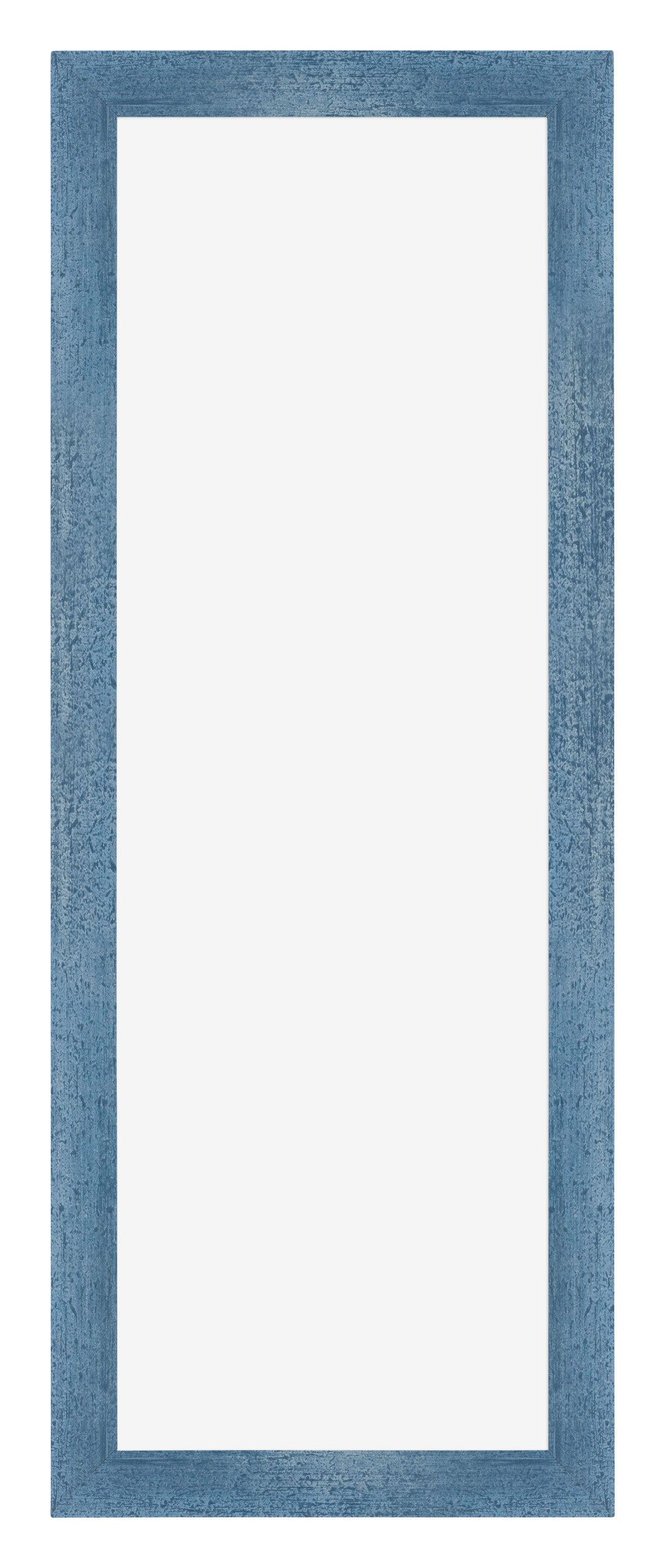 Mura MDF Photo Frame 33x98cm Bleu Brillant Patiné Front | Yourdecoration.com