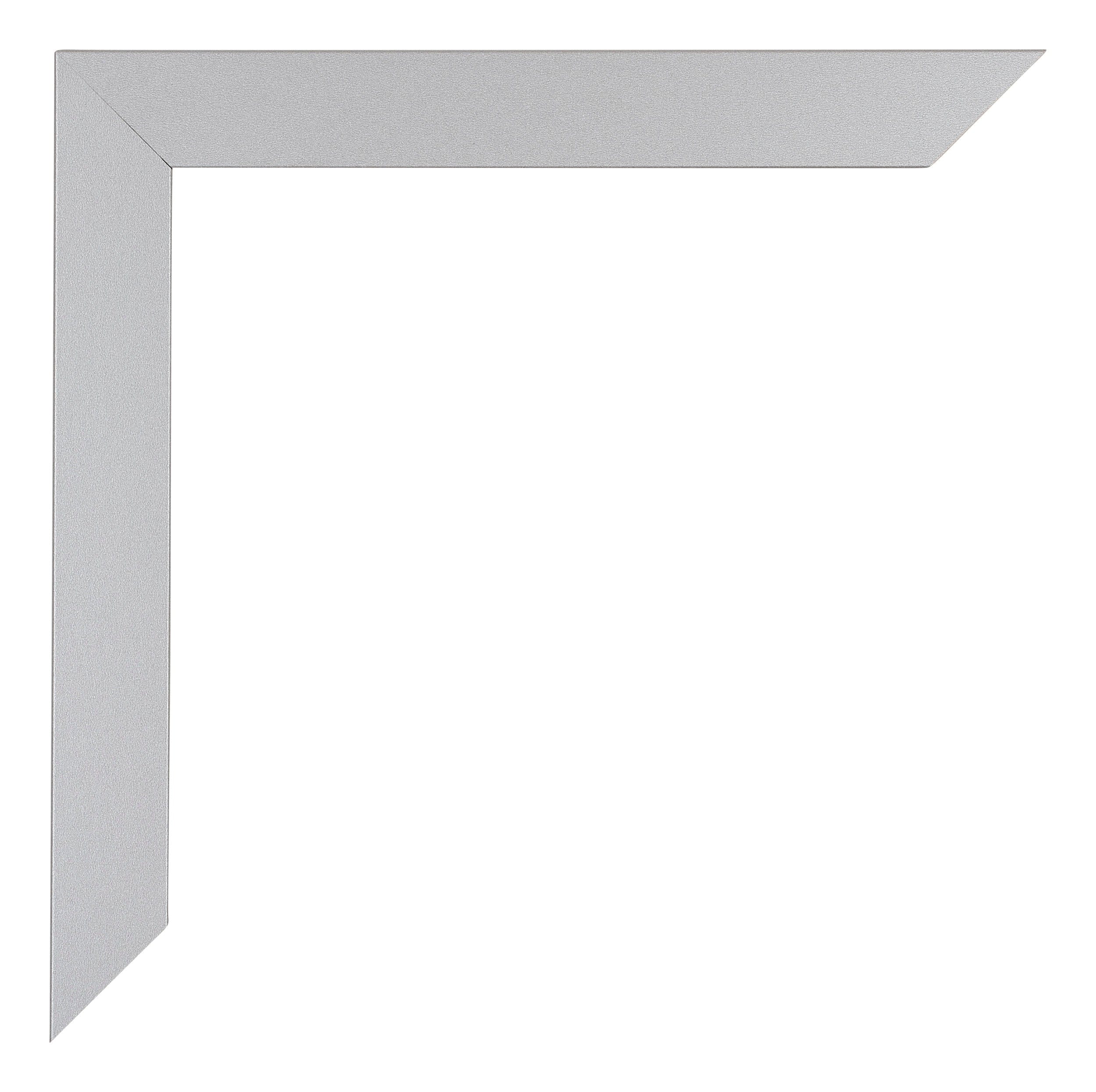 Mura MDF Photo Frame 33x98cm Gris Clair Detail Corner | Yourdecoration.com