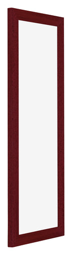 Mura MDF Photo Frame 33x98cm Vin Rouge Patiné Front Oblique | Yourdecoration.com