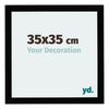 Mura MDF Photo Frame 35x35cm Back High Gloss Front Size | Yourdecoration.com