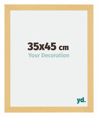 Mura MDF Photo Frame 35x45cm Beech Design Front Size | Yourdecoration.com