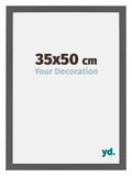 Mura MDF Photo Frame 35x50cm Anthracite Size | Yourdecoration.com