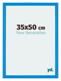 Mura MDF Photo Frame 35x50cm Bright Blue Front Size | Yourdecoration.com