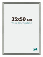 Mura MDF Photo Frame 35x50cm Champagne Front Size | Yourdecoration.com