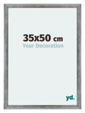 Mura MDF Photo Frame 35x50cm Gray Wiped Front Size | Yourdecoration.com