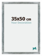 Mura MDF Photo Frame 35x50cm Iron Swept Front Size | Yourdecoration.com