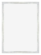 Mura MDF Photo Frame 35x50cm Silver Glossy Vintage Front | Yourdecoration.com