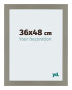Mura MDF Photo Frame 36x48cm Anthracite Front Size | Yourdecoration.com