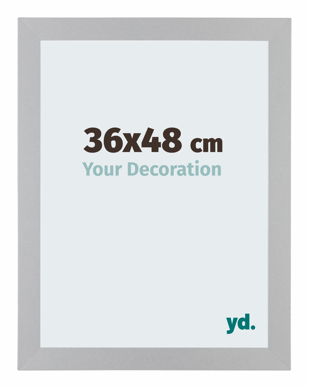 Mura MDF Photo Frame 36x48cm Gray Front Size | Yourdecoration.com