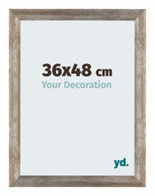 Mura MDF Photo Frame 36x48cm Metal Vintage Front Size | Yourdecoration.com